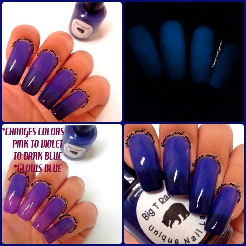 Non-toxic Dark Purple Nail Polish – itemerie